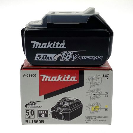  MAKITA マキタ 18v 5.0Ah リチウムイオンバッテリ BL1850B 純正バッテリ 未使用品