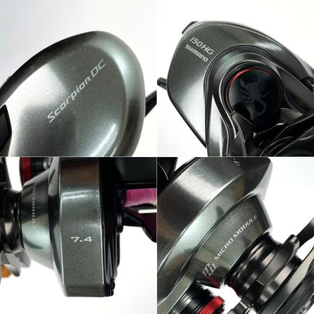  SHIMANO シマノ 21 スコーピオンDC 150HG 右巻き 043085 ハンドルノブカスタム