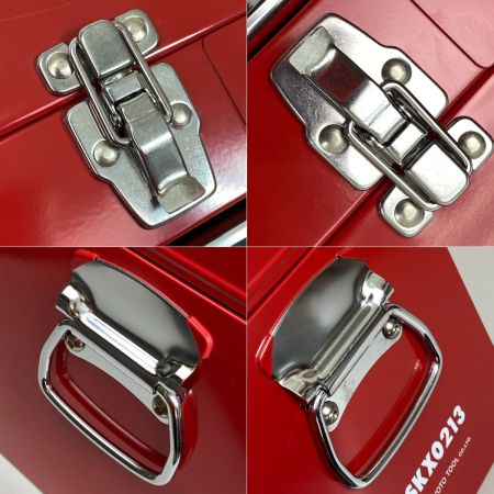  KTC ケーティーシー ツールセット SKX0213 レッド 55点 工具セット チェストタイプ