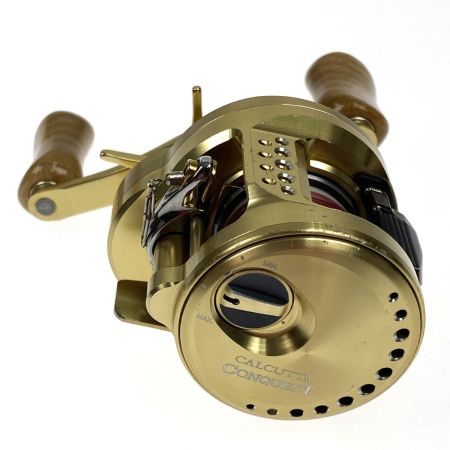  SHIMANO シマノ 21 カルカッタコンクエスト 100HG 04236 右ハンドル ハンドルノブ変更