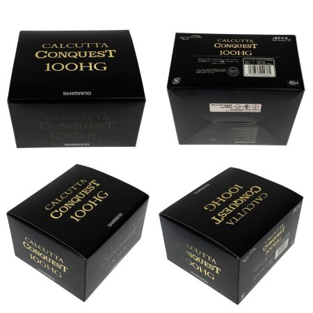  SHIMANO シマノ 21 カルカッタコンクエスト 100HG 04236 右ハンドル ハンドルノブ変更