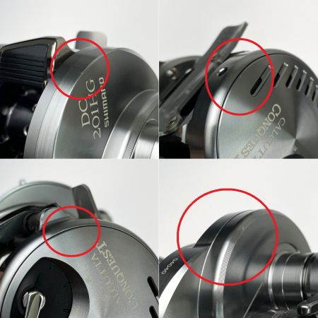  SHIMANO シマノ 20 カルカッタ コンクエスト DC 201HG 04040 左ハンドル