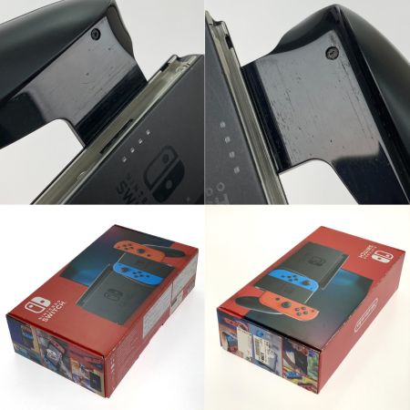  Nintendo ニンテンドウ Nintendo Switch HAC-001 ネオンブルー/ネオンレッド ストラップ欠品