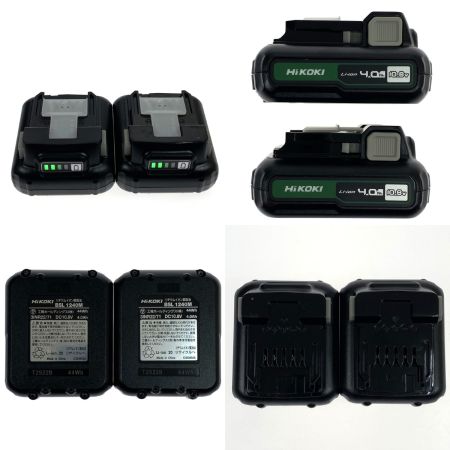  HiKOKI ハイコーキ コードレスディスクグラインダ 10.8V 100mm G1210DA 2LSK グリーン 付属品完備