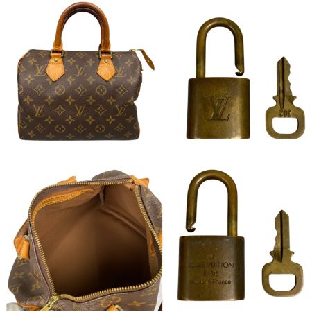  LOUIS VUITTON ルイヴィトン モノグラム・エクリプス スピーディ 25 ミニボストンバッグ ハンドバッグ M41528 ブラウン