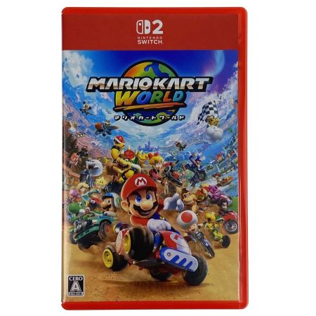  Nintendo ニンテンドウ Switch2ソフト マリオカートワールド ケース付き