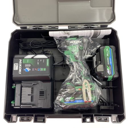  HiKOKI ハイコーキ 36V コードレスインパクトドライバ WH36DD 2XHLSZ グリーン 充電器・充電池2個・ケース付