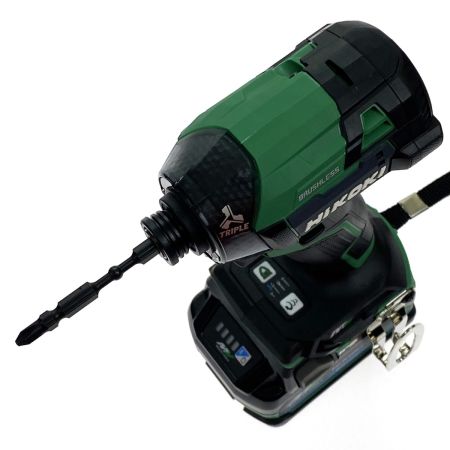  HiKOKI ハイコーキ 36V コードレスインパクトドライバ WH36DD 2XHLSZ グリーン 充電器・充電池2個・ケース付