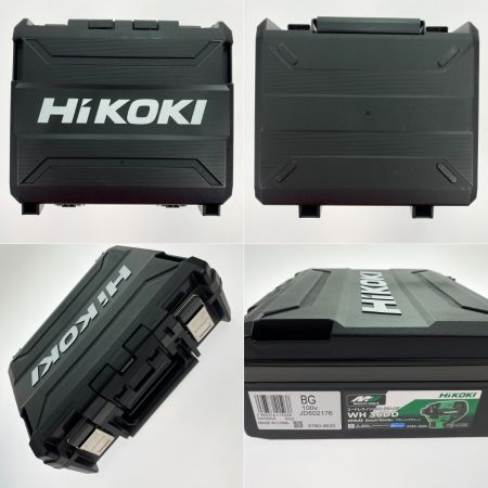 HiKOKI ハイコーキ 36V コードレスインパクトドライバ WH36DD 2XHLSZ グリーン 充電器・充電池2個・ケース付