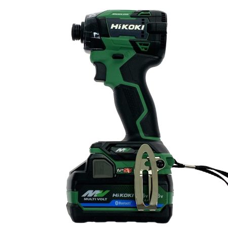  HiKOKI ハイコーキ 36V コードレスインパクトドライバ WH36DD 2XHLSZ グリーン 充電器・充電池2個・ケース付