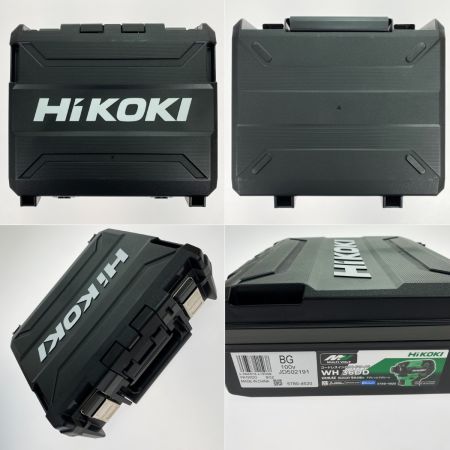  HiKOKI ハイコーキ 36V コードレスインパクトドライバ WH36DD 2XHLSZ グリーン 充電器・充電池2個・ケース付