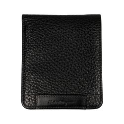## Salvatore Ferragamo サルヴァトーレフェラガモ 2つ折り財布 FV2875 ブラック Bランク