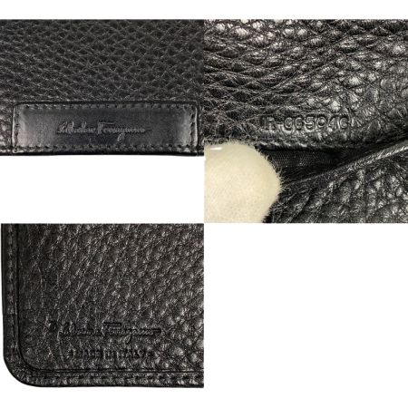  Salvatore Ferragamo サルヴァトーレフェラガモ 2つ折り財布 FV2875 ブラック