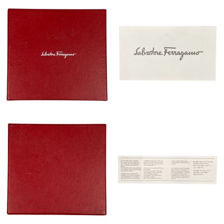  Salvatore Ferragamo サルヴァトーレフェラガモ 2つ折り財布 FV2875 ブラック