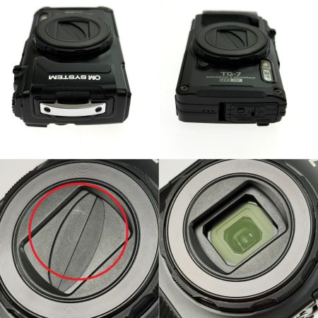  OMデジタルソリューションズ コンパクトデジタルカメラ TG-7 IM032 ブラック BJPA92300