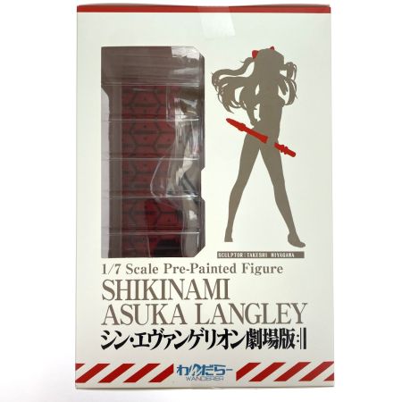  わんだらー シン・エヴァンゲリオン劇場版 式波・アスカ・ラングレー 未開封品 塗装済完成品フィギュア 1/7スケール