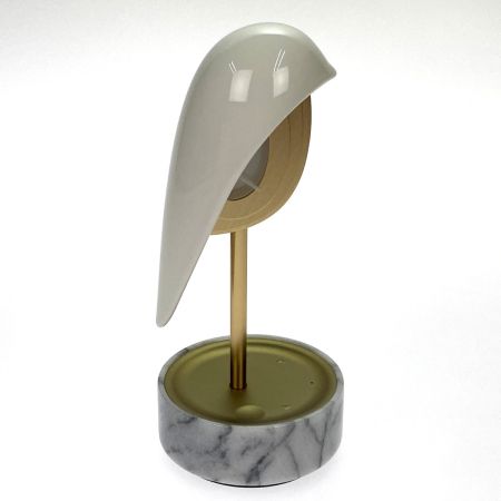  DAQICONCEPT ダキコンセプト CHIRP チャープ CP01 エレガントホワイト アラーム付きクロック＆ライト