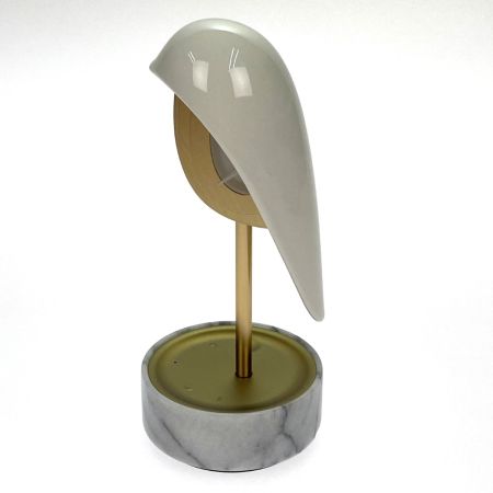  DAQICONCEPT ダキコンセプト CHIRP チャープ CP01 エレガントホワイト アラーム付きクロック＆ライト