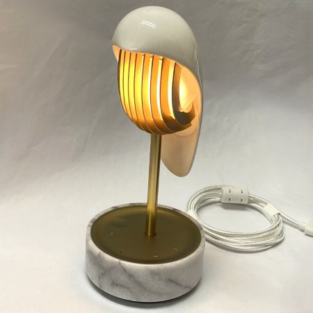  DAQICONCEPT ダキコンセプト CHIRP チャープ CP01 エレガントホワイト アラーム付きクロック＆ライト