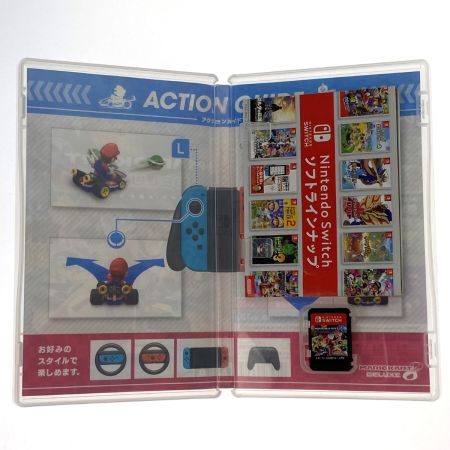  Nintendo ニンテンドウ Switchソフト マリオカート8 デラックス ケース付き
