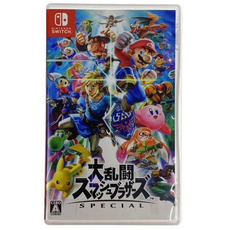  Nintendo ニンテンドウ Switchソフト 大乱闘スマッシュブラザーズ SPECIAL ケース付き