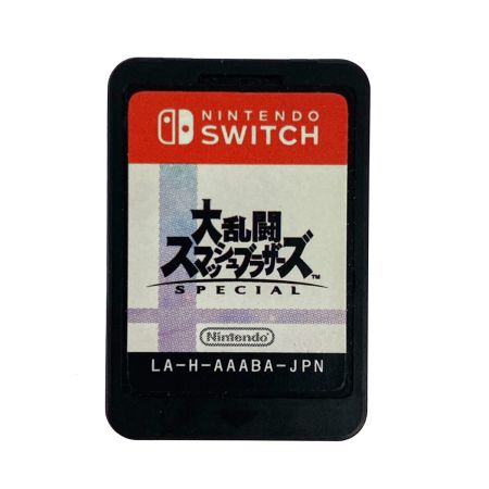 Nintendo ニンテンドウ Switchソフト 大乱闘スマッシュブラザーズ SPECIAL ケース付き