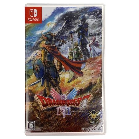  Nintendo ニンテンドウ Switchソフト ドラゴンクエストI＆II ケース付き