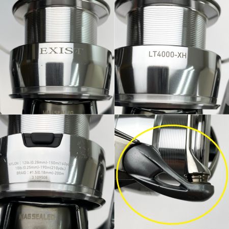  DAIWA ダイワ 22 EXIST イグジスト LT4000-XH 00061104 キズ有
