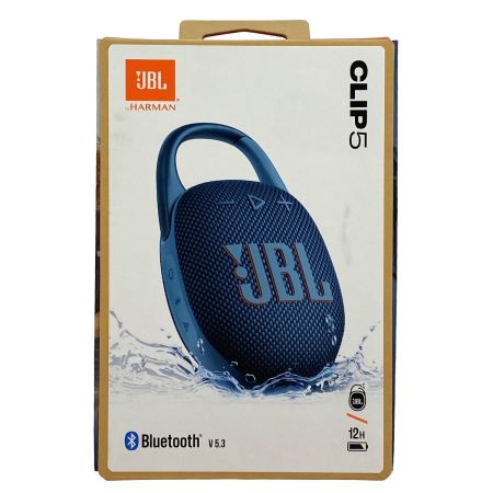  JBL ジェー・ビー・エル CLIP5 Bluetoothスピーカー JBLCLIP5BLU ブルー 未開封品