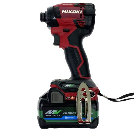  HiKOKI ハイコーキ 36V コードレスインパクトドライバ WH36DD 2XHRSZ レッド 充電器・充電池2個・ケース付