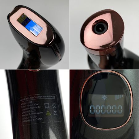  ALUSHEE IPLアイシング脱毛器 AP-10 ブラック