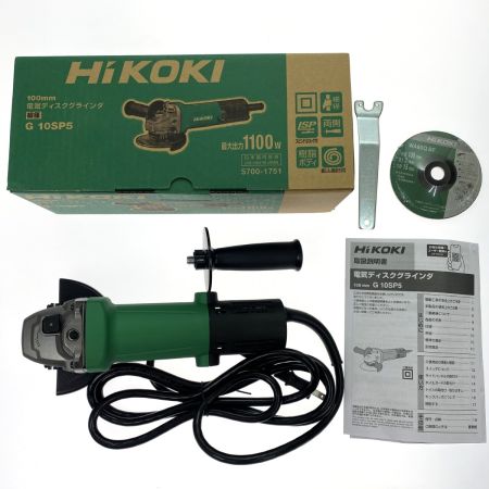  HiKOKI ハイコーキ 100ｍｍ 電気ディスクグラインダ G10SP5 未使用