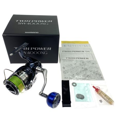  SHIMANO シマノ 21 ツインパワー SW 4000XG 04221 ハンドルノブ交換