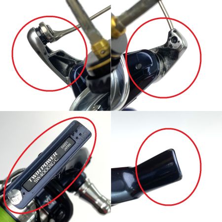  SHIMANO シマノ 21 ツインパワー SW 4000XG 04221 ハンドルノブ交換