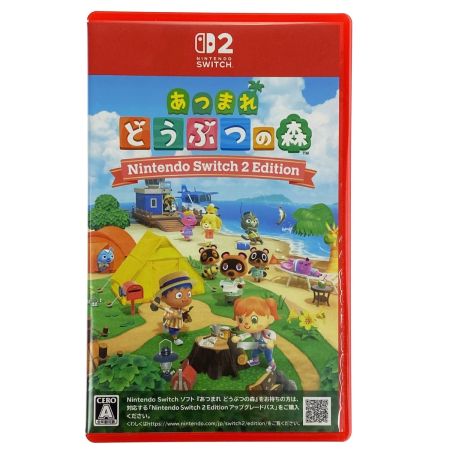  Nintendo ニンテンドウ Switch2ソフト あつまれ どうぶつの森 Nintendo Switch 2 Edition ケース付