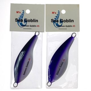 Sea Goblin スプーンルアーセット サーモンゴブリン45g3枚 アキアジ