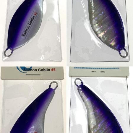  M's Sea Goblin サーモンゴブリン 45 2つセット パープルシェル アキアジスプーン 未使用品