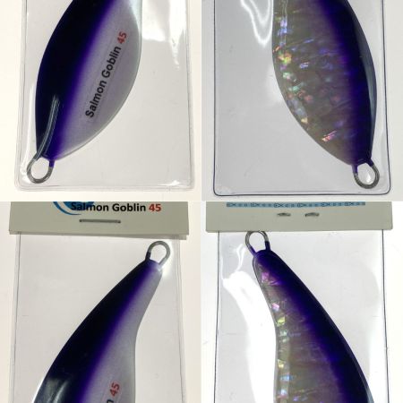  M's Sea Goblin サーモンゴブリン 45 2つセット パープルシェル アキアジスプーン 未使用品