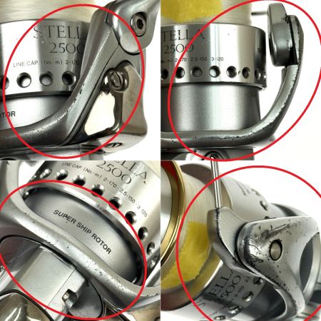 SHIMANO シマノ 98 ステラ 2500 SC66E キズ有り
