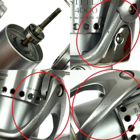 SHIMANO シマノ 98 ステラ 4000 SC66H キズ有り