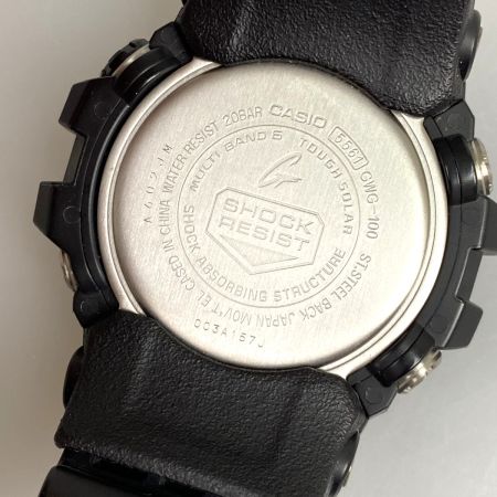 CASIO カシオ G-SHOCK 腕時計 マスター オブ G マッドマスター タフソーラー 電波ソーラー GWG-100-1AJF