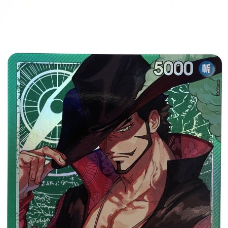   ワンピースカード ジュラキュール・ミホーク リーダーパラレル OP14-020 L トレカ