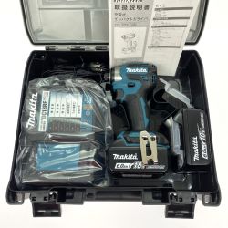 ## MAKITA マキタ 18V 充電式インパクトドライバ TD173DRGX ブルー 充電器・充電池2個・ケース付 Sランク