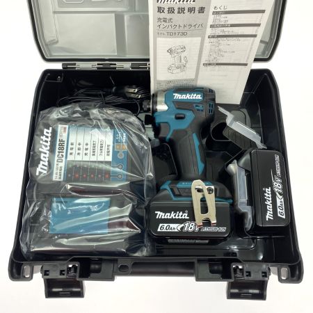  MAKITA マキタ 18V 充電式インパクトドライバ TD173DRGX ブルー 充電器・充電池2個・ケース付