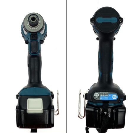  MAKITA マキタ 18V 充電式インパクトドライバ TD173DRGX ブルー 充電器・充電池2個・ケース付