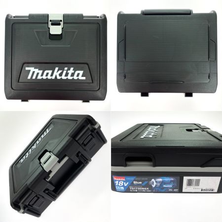  MAKITA マキタ 18V 充電式インパクトドライバ TD173DRGX ブルー 充電器・充電池2個・ケース付