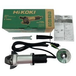 ## HiKOKI ハイコーキ 100mm 電気ディスクグラインダ G10SHA シルバー スナップスイッチ式 Sランク