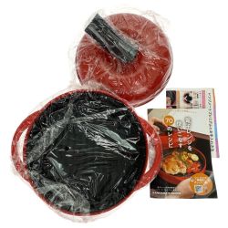 ##  レンジメート プレミアム 電子レンジ専用調理器具 レッド 未使用品 Sランク