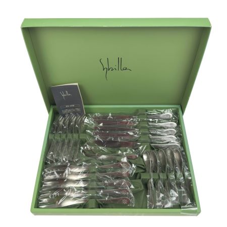 Sybilla シビラ サンタナ イブニング カトラリーセット 21PCS SZ-05 未使用品