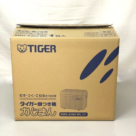  Tiger タイガ 餅つき機 力じまん SMG-A360 ミルキーホワイト 未使用品 付属品完備